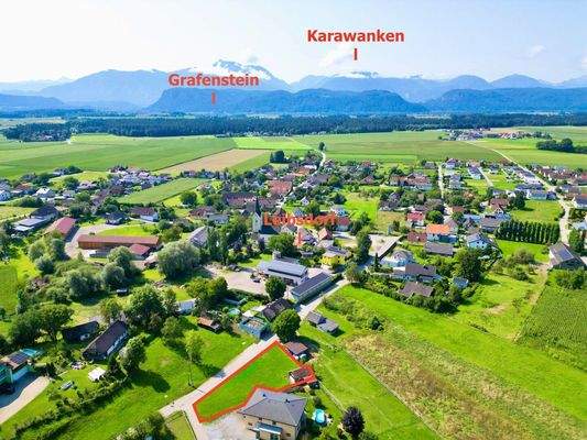 Luftbild Lage Grundstück