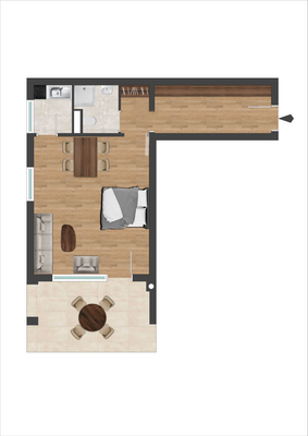 unmaßstäblicher Grundriss