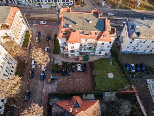 Vogelperspektive Grundstück