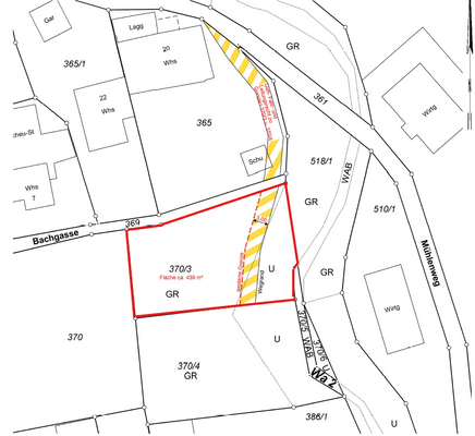 Lageplan Flst. 370-3