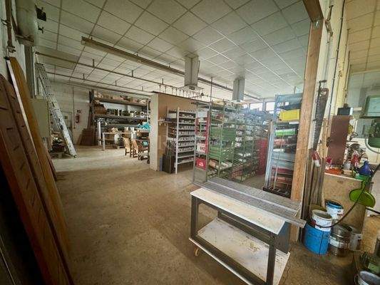 Lagerbereich für Kleinteile