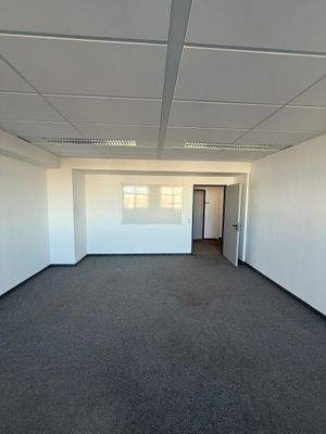 Leeres Büro mit Teppichboden