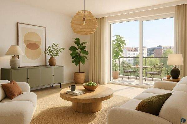 Einrichtungsbeispiel - Wohnzimmer