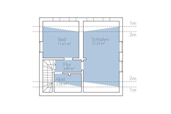 Grundriss Obergeschoss