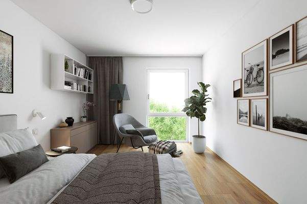 Visualisierung Schlafzimmer