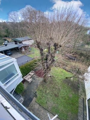 Aussicht vom Balkon