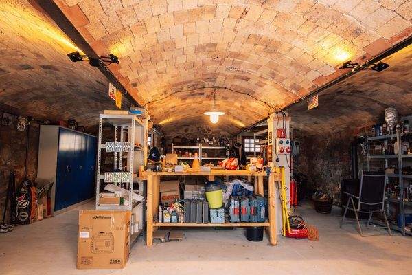 Werkstatt mit Gewölbe