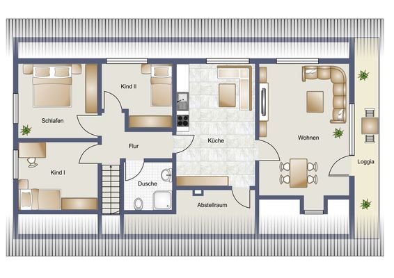 Grundriss OG