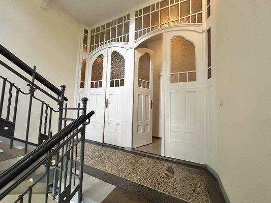 Treppenhaus auf der Etage