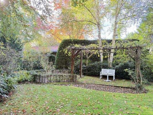 Sitzgelegenheit im Garten