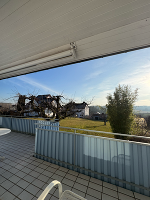 Ausblick Balkon