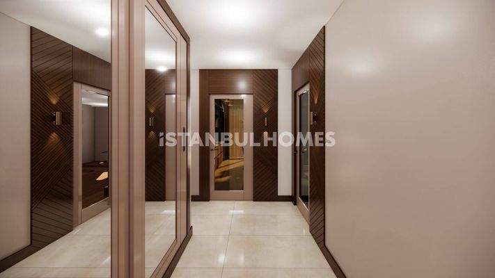 New Apartments with Botanic Garden in Buyukcekmece Istanbul