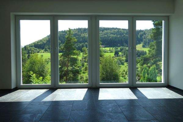 Aussicht vom Wohnzimmer aus