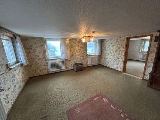 Wohnzimmer im Erdgeschoss