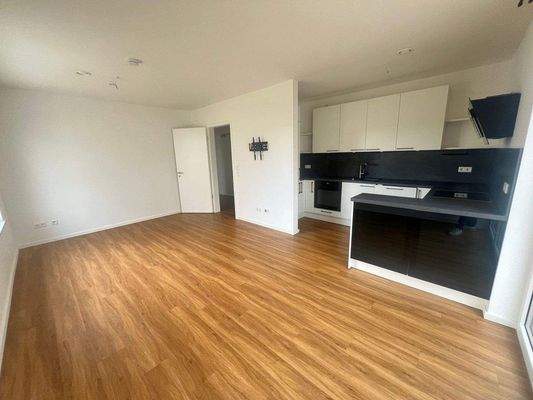 Wohn-, Ess- und Küchenbereich