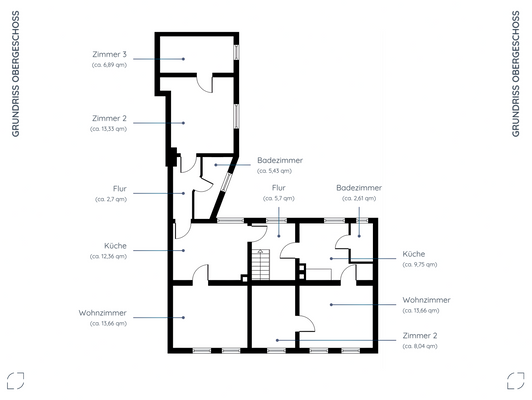 Grundriss Obergeschoss