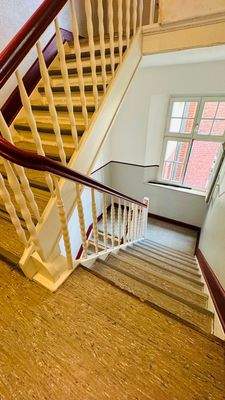 gepflegtes Treppenhaus