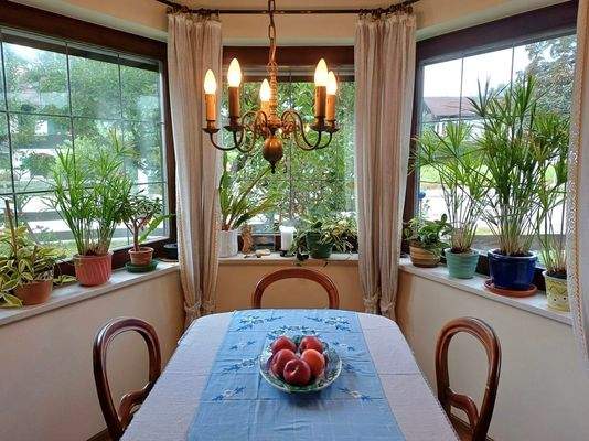 Der Essplatz im Erker