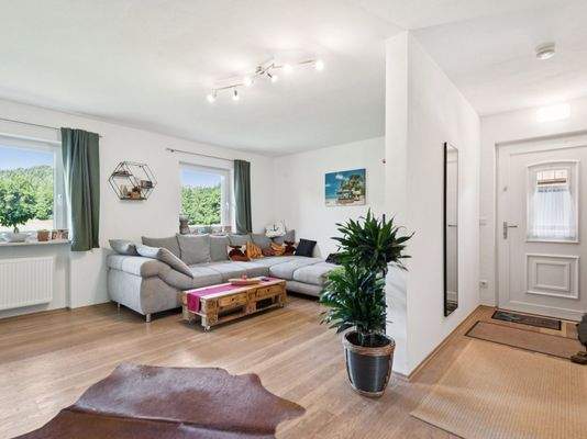 Eingang und Wohnzimmer OG