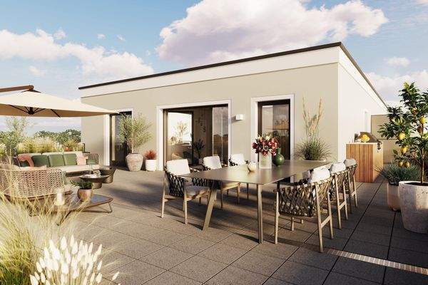 Dachterrasse Visualisierung