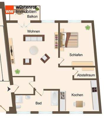 3. Obergeschoss / Dachgeschoss Grundriss