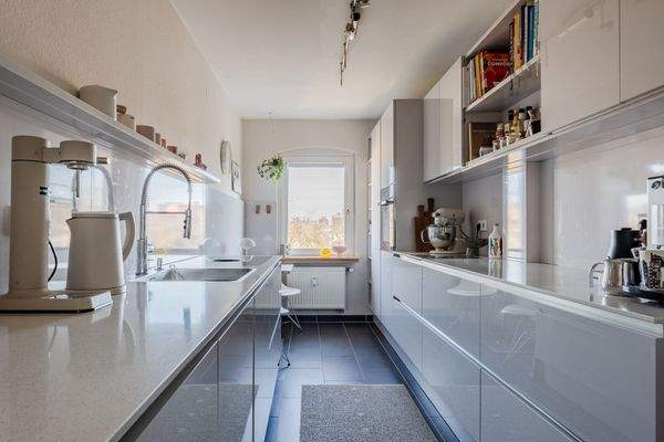 Modern fitted kitchen