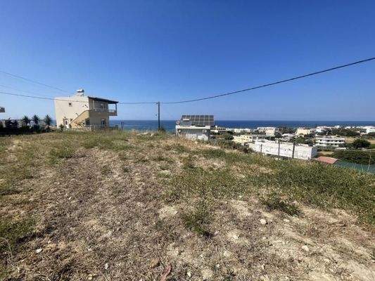 Kreta, Sfakaki: Grundstück mit herrlichem Meerblick zu verkaufen
