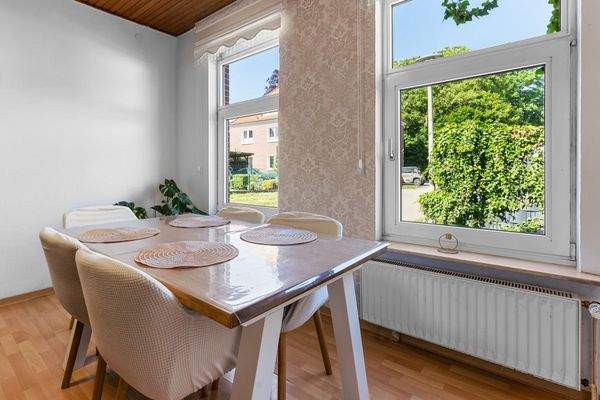 Essbereich im Wohnzimmer EG