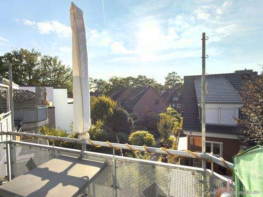 Abendstimmung auf dem Balkon