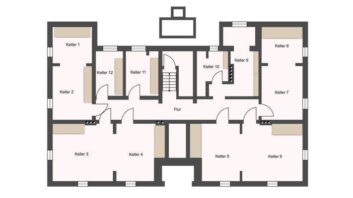 Grundriss Kellergeschoss
