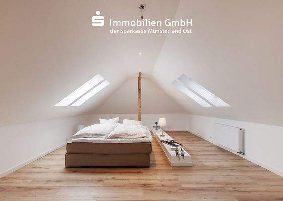 Ausgebautes Dachgeschoss