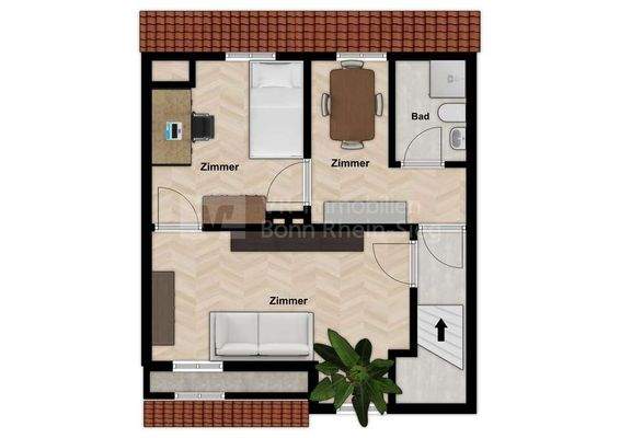 Grundriss Dachgeschoss