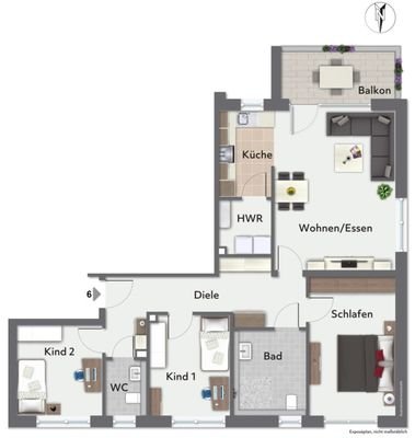 Wohnung 6, Haus 20