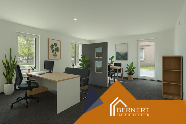 Büro visualisiert