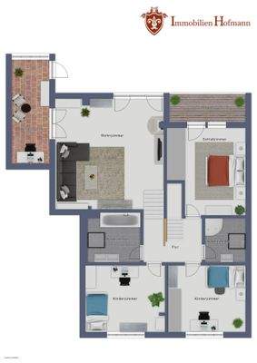 Grundriss Obergeschoss II