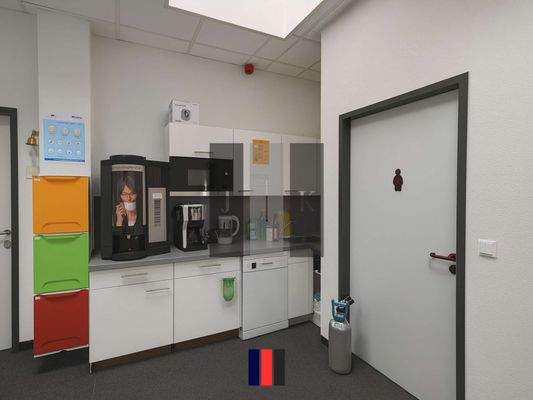 Büro Innenansicht 3 - Visualisierung