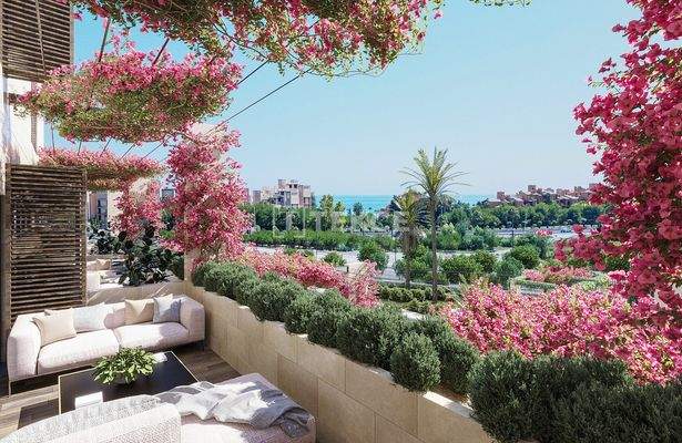 Light-filled Apartments Close to the Beach in Estepona Spain