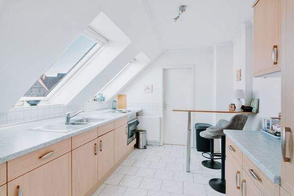 Küche im Obergeschoss