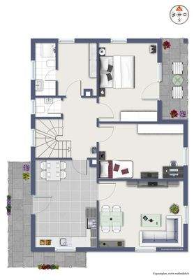 Schematischer GR 1.OG