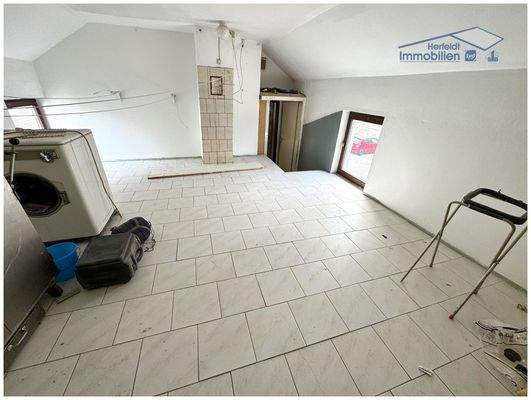 Sehr viel Fläche vorhanden