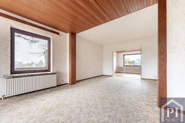 Feldblick im Wohnzimmer