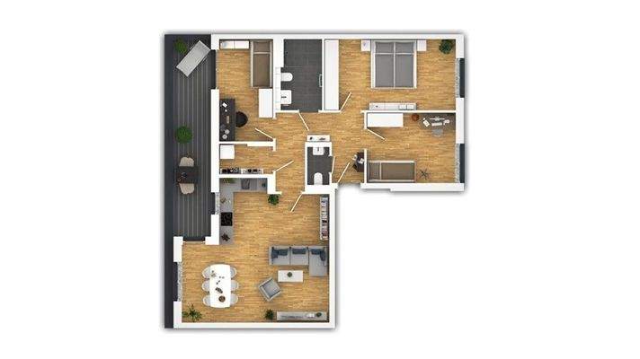 Penthousewohnung WE43