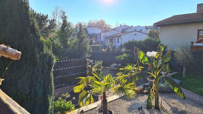 Blick von der Terrasse