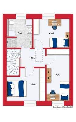 Grundriss Obergeschoss