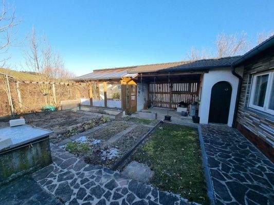 Gartenseite, Freisitz