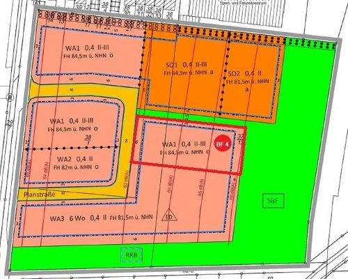 2669_4 Planzeichnung mit Bebaubarkeit