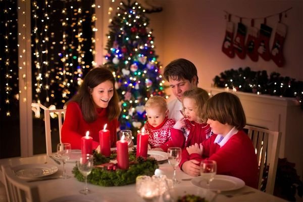 Weihnachten im neuen Haus