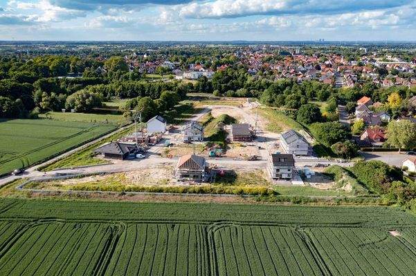 Baugebiet Werl Süd II im Mai 2025