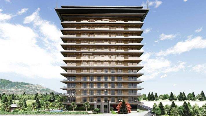 Elegant Real Estate 300 M from the Sea in Alanya Tosmur