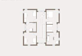 City Villa 1 mögliche Beispielplanung Erdgeschoss